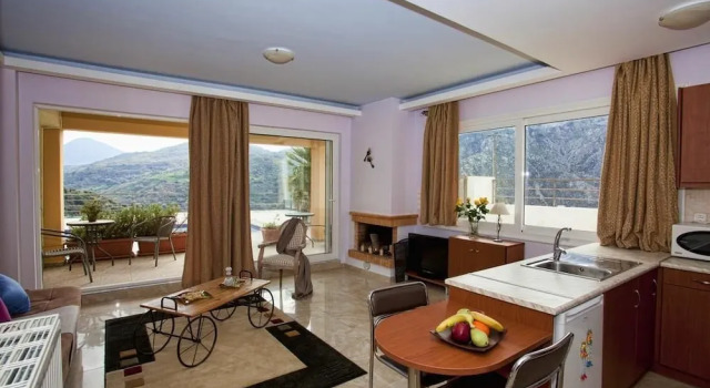 Апартаменты Superior c 1 комнатой с балконом Villa Frati Gorge