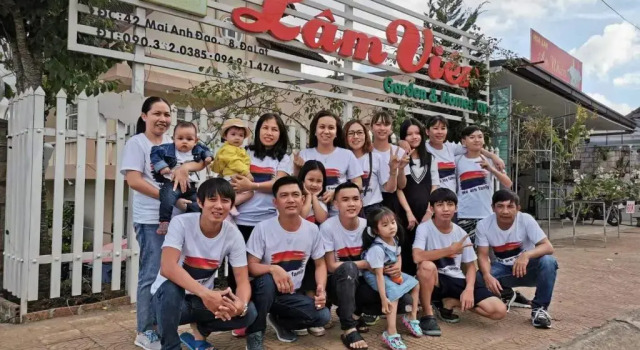 Вилла Lam Vien Garden Villa - Homestay Da Lat
