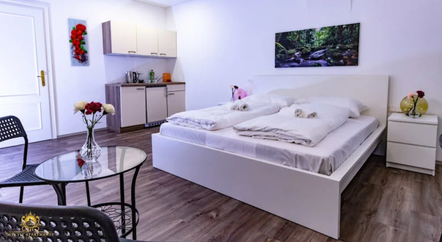 Двухместные апартаменты Deluxe с видом на сад My City Apartments - Prime Location