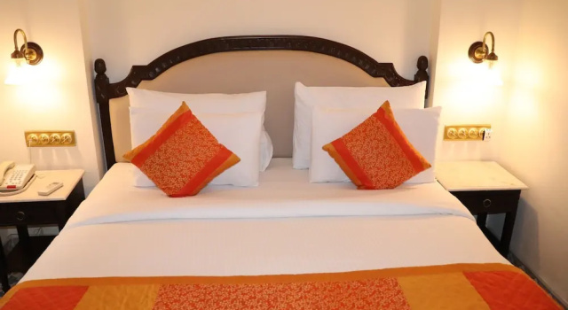 Двухместный номер Deluxe Nirbana Palace - A Heritage Hotel and Spa