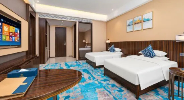 Люкс Deluxe Zhangye Yujing International Hotel