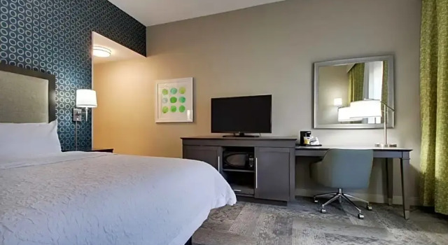 Одноместная студия Hampton Inn & Suites By Hilton Knightdale Raleigh