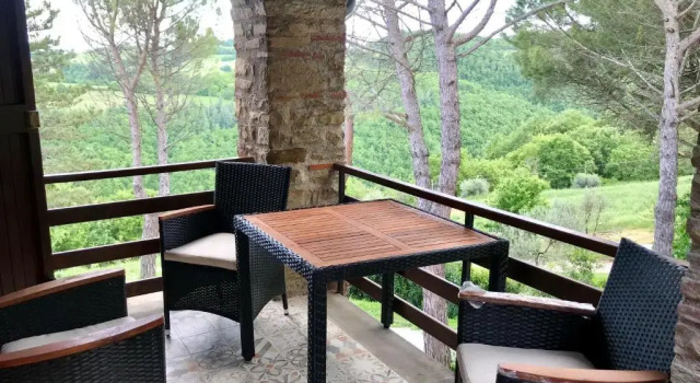 Апартаменты Дуплекс La Panoramica Gubbio - Maison de Charme - Casette e appartamenti self catering per vacanze meravigliose!