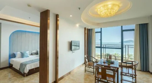 Люкс Business c 1 комнатой с видом на море Haibin'ge Hotel