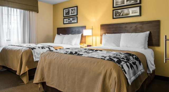 Люкс c 1 комнатой Sleep Inn & Suites Pittsburgh Airport