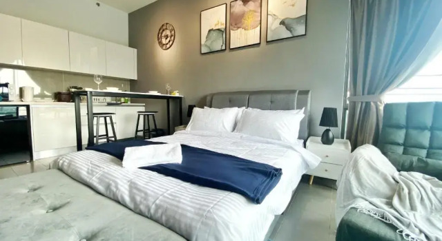 Двухместная студия Deluxe Lily & Loft - The Grand Sofo, Petaling Jaya