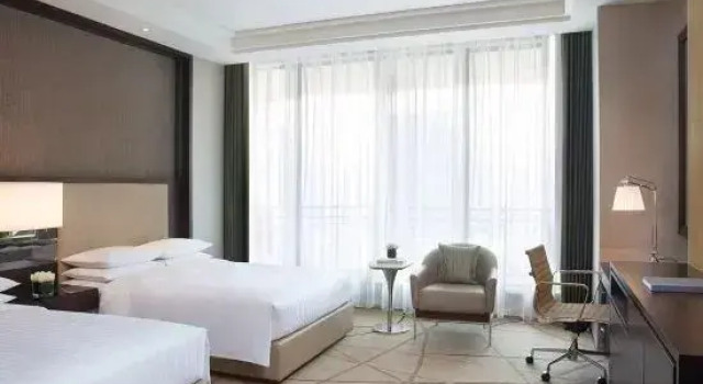 Семейный номер Standard с 2 комнатами Courtyard by Marriott Shanghai Changfeng Park