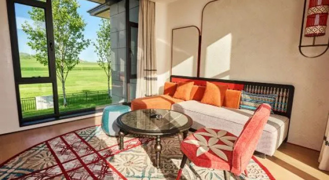 Двухместный люкс c 1 комнатой с видом на сад Hotel Indigo Sayram Lake