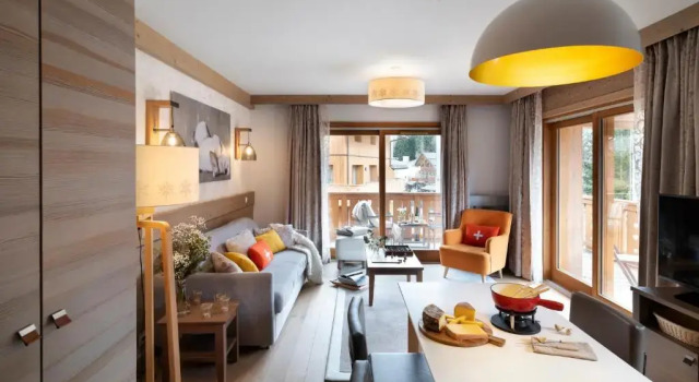 Апартаменты с 2 комнатами с видом на горы Résidence Pierre & Vacances Premium LHévana