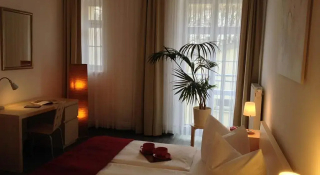 Апартаменты c 1 комнатой Apartmenthaus Feuerbach