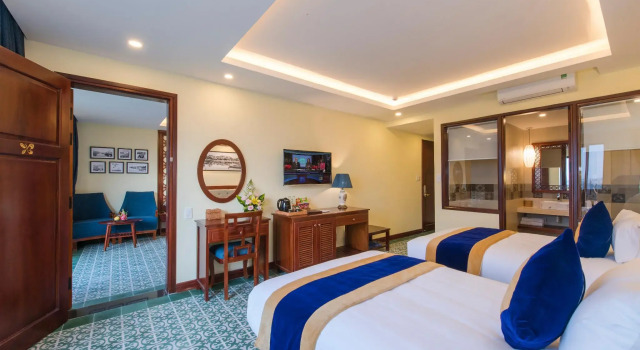 Семейный номер Standard Le Pavillon Hoi An Boutique Hotel & Spa