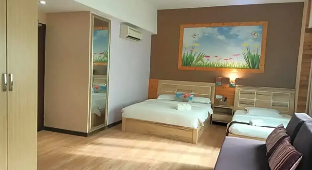 Трёхместный номер Deluxe Green Town Hotel & Resort Melaka