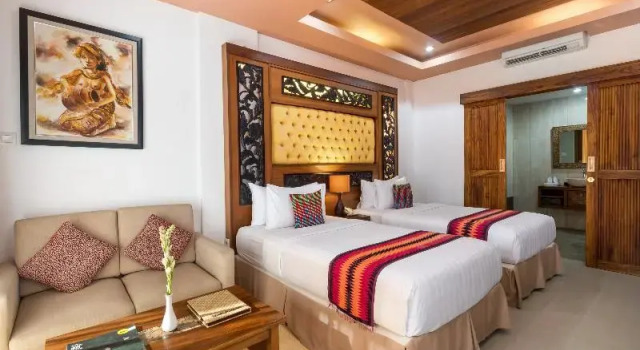Люкс с балконом Mayura Ubud Retreat