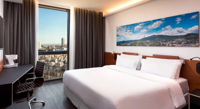 Двухместный номер Premium Four Points by Sheraton Barcelona Diagonal