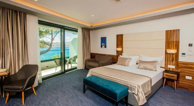 Двухместный номер Deluxe с видом на море Hotel Eden