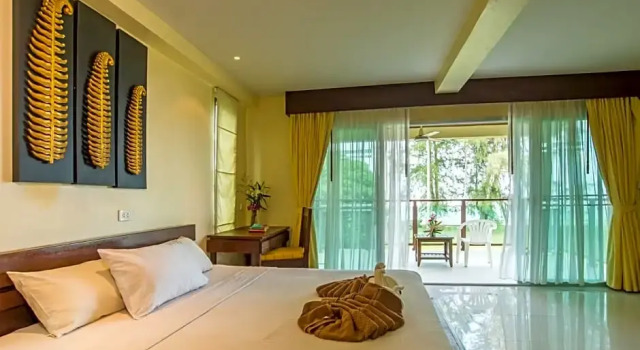 Номер Standard рядом с пляжем LANTA PURA beach resort-SHA extra plus