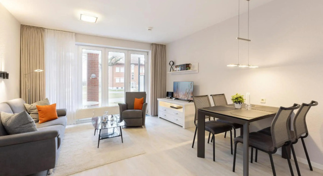 Ferienwohnung Wellenrauschen mit Terrasse im Kaiserhof 4