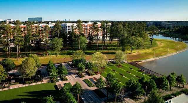 Двухместный клубный полулюкс c 1 комнатой Houston CityPlace Marriott at Springwoods Village