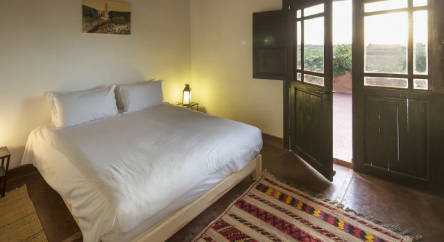 Трёхместный номер Standard с балконом Ecolodge Quaryati Marrakech