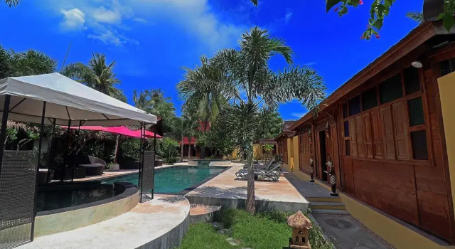 Люкс с видом на бассейн Salim Beach Resort