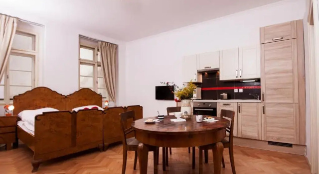 Apartamento 2 dormitorios con balcón Prague Siesta Apartments
