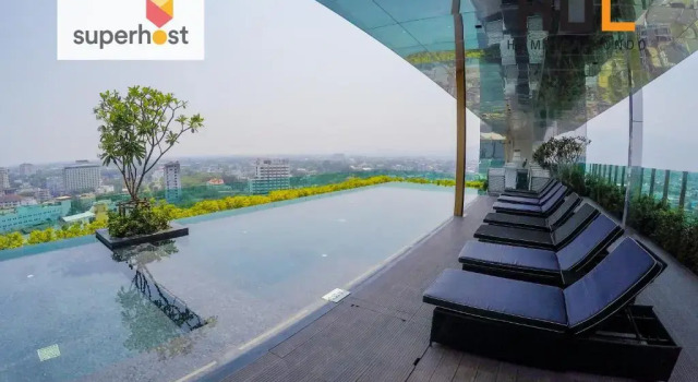 Апартаменты Deluxe HOC5 The Astra Condo Chiang Mai Night Bazaar