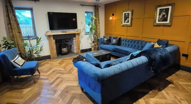 Luxurious 5-bedroom House Rental With Scenic Countryside Views, Забронировать Дом для отпуска Виллы Сноудония, Вилла