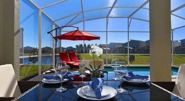 Коттедж 8972CCD Amazing 6Br Villa Near Disney With Lake View