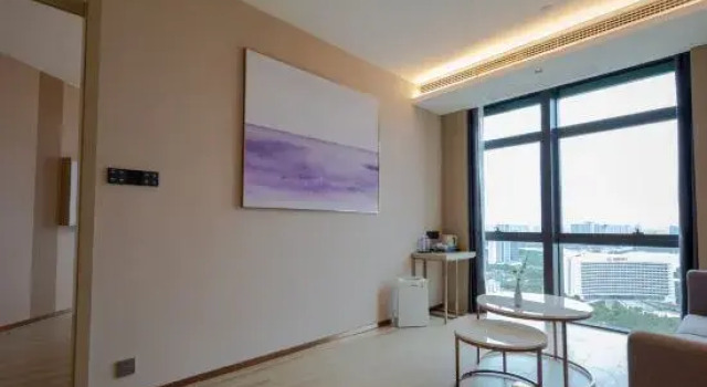 Двухместный люкс Deluxe LAVANDE Hotel (Wuhan Jinyin Lake Subway Station Eurasia Exhibition Center Hotel)