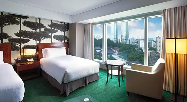 Трёхместный номер Classic с видом на город The Westin Seoul Parnas