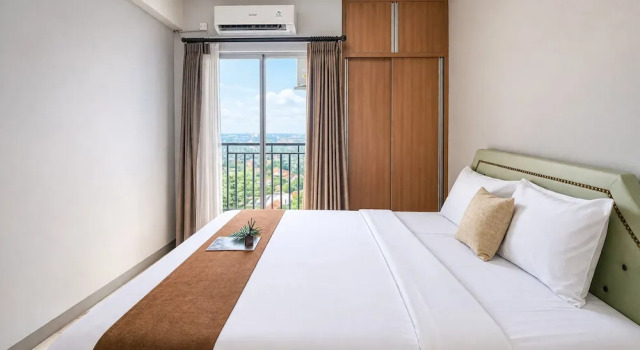 Spacious And Warm Combined Studio Room At Apartment Serpong Greenview, Réserver Appartement Hôtels au centre de Tangerang, hôtels au centre de Tangerang