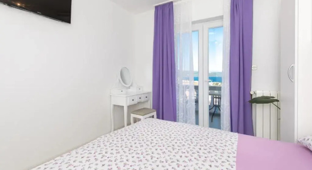 Двухместный номер Standard с балконом и с видом на море Apartment & rooms Ivica
