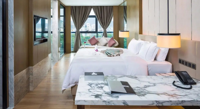 Номер Deluxe Sanya Shuang Da International Hotel