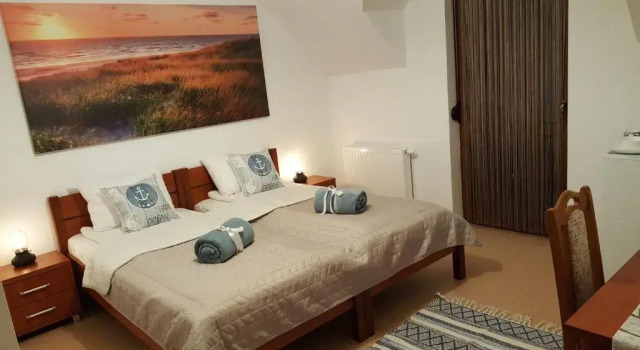 Четырёхместный номер Standard с балконом Villa Kapitańska
