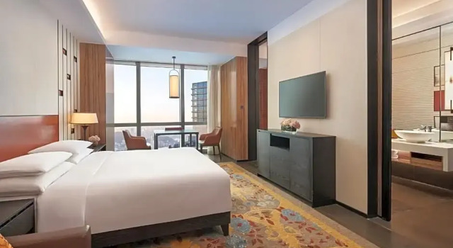 Двухместный номер клубный Grand с видом на реку Grand Hyatt Changsha