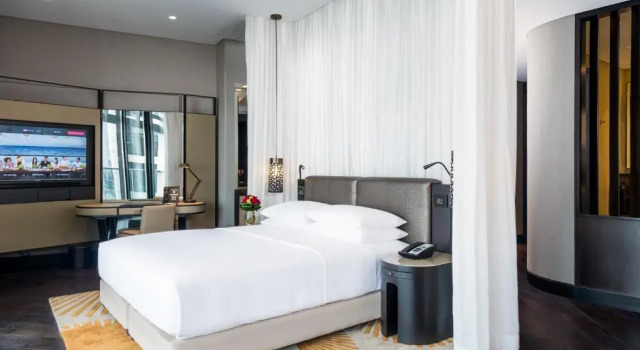 Двухместный номер Deluxe с балконом Grand Hyatt Abu Dhabi Hotel & Residences Emirates Pearl