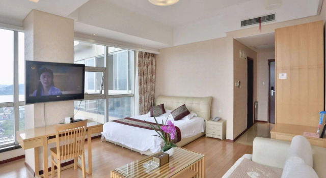 Youzi Apartment Hotel (Hangzhou West Lake Dongfang Jinzuo), Rezerwuj Apartament Hotele w Hangzhou z basenem, Basen