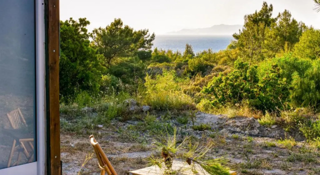 Двухместный номер Standard с балконом и с видом на море Drolma Ling Nature Cabins