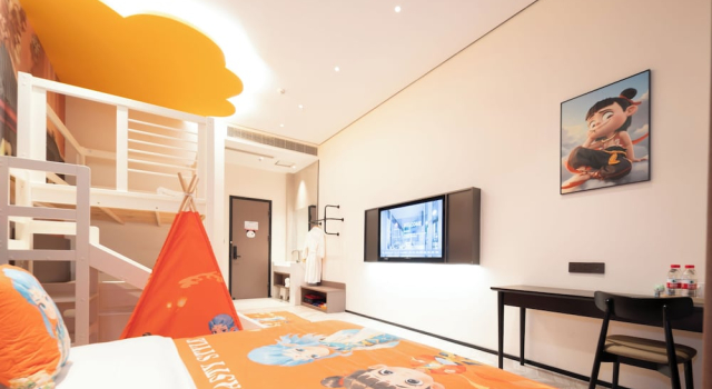 Номер Standard с видом на город Panda Sleepy Hotel Chengdu Panda Base