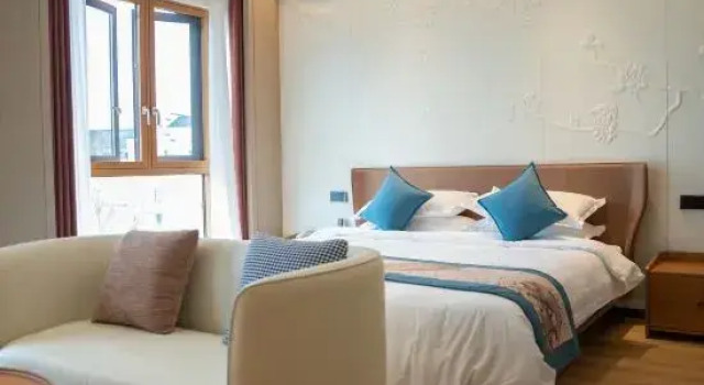 Люкс с 2 комнатами Wunvzhou Resort Wuxian Caishen Island Light Luxury Hotel