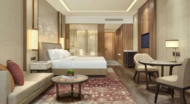 Двухместный номер Deluxe Wyndham Baise Resort