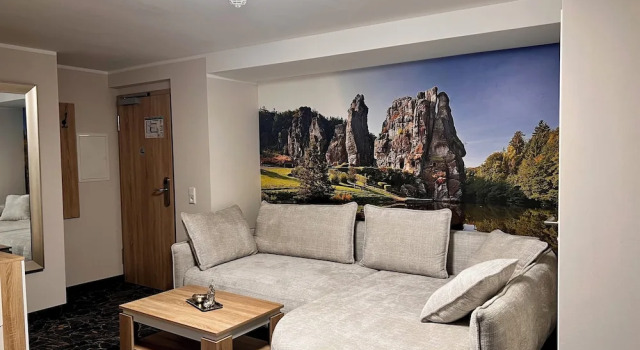 Апартаменты Gästehaus am Kurpark Hotel Garni