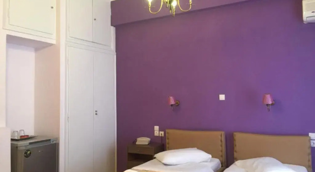 Двухместный номер Deluxe с балконом и с видом на сад Hotel Methanion