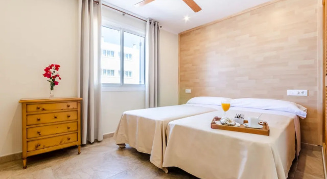 Апартаменты с 2 комнатами с балконом Apartamentos Blancala