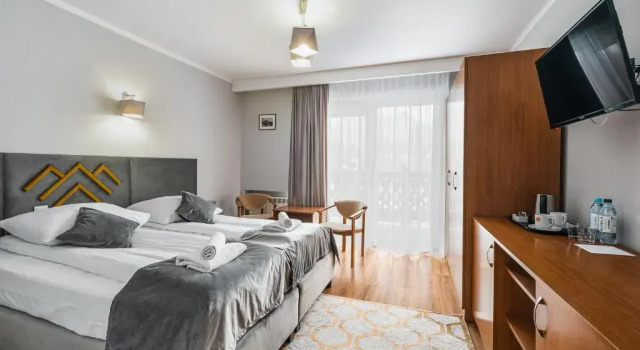 Двухместный номер Standard с балконом Hotel Smile Pieniny