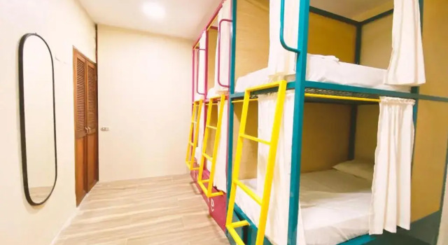 Кровать в общем номере Viajero Cartagena - Centro Hostel