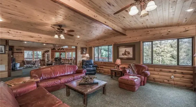 Buffalo Lodge - Seven Bedroom Cabin with Hot Tub, Varaa Hotelli Ruidoso New Mexico