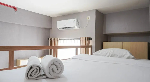 Студия Comfy And Minimalist Studio Dave Apartment Near Universitas Indonesia