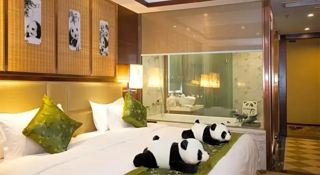 Двухместный номер Executive Orange Crystal Chengdu Financial City South Railway Station Hotel