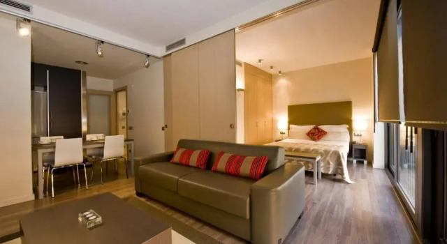 Апартаменты c 1 комнатой Casp 74 Apartments